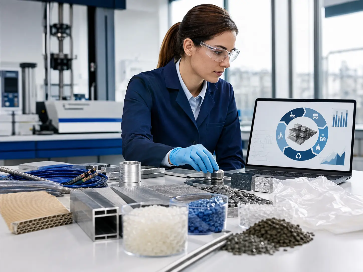 Product materials assessed for life-cycle impacts